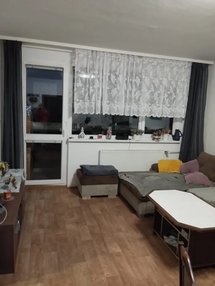 Liberec, obývací pokoj před rekonstrukcí