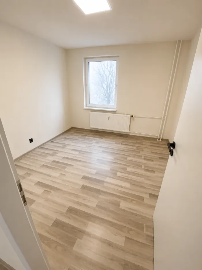 Písek, ložnice po rekonstrukci