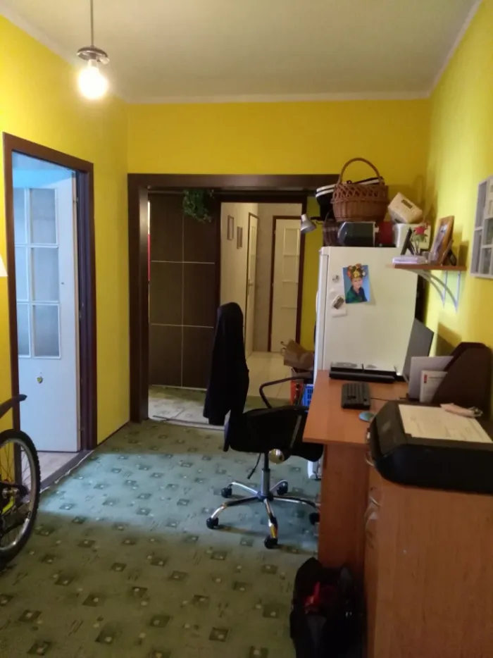 Písek, chodba před rekonstrukcí